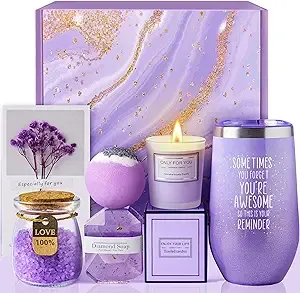 Lavender Spa Basket Set